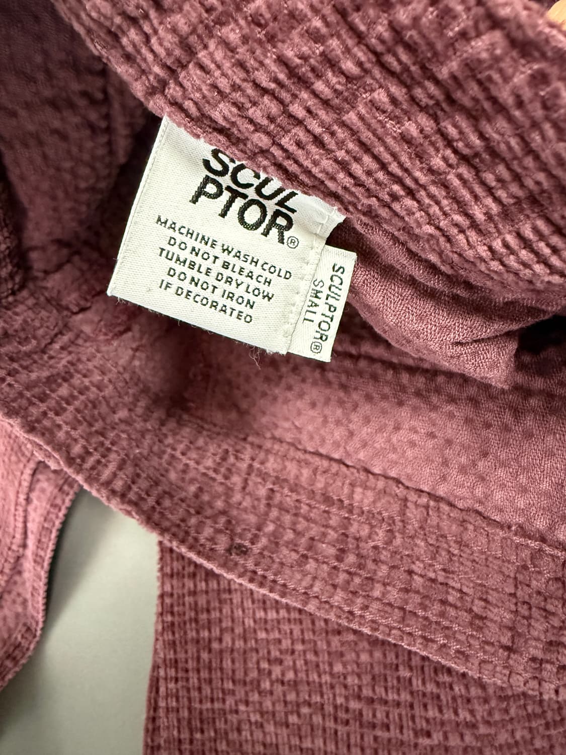 스컬프터 포켓 카고 롱 스커트 와인 상품이미지7