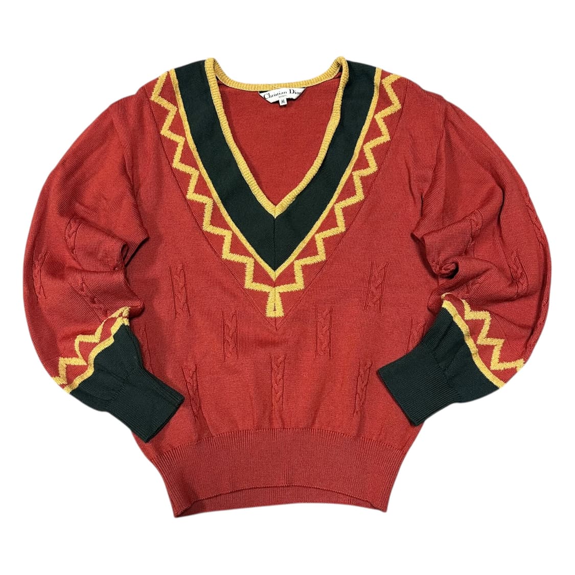✨ (바배) 크리스찬 디올 스포츠 브이넥 울 니트  상품이미지1