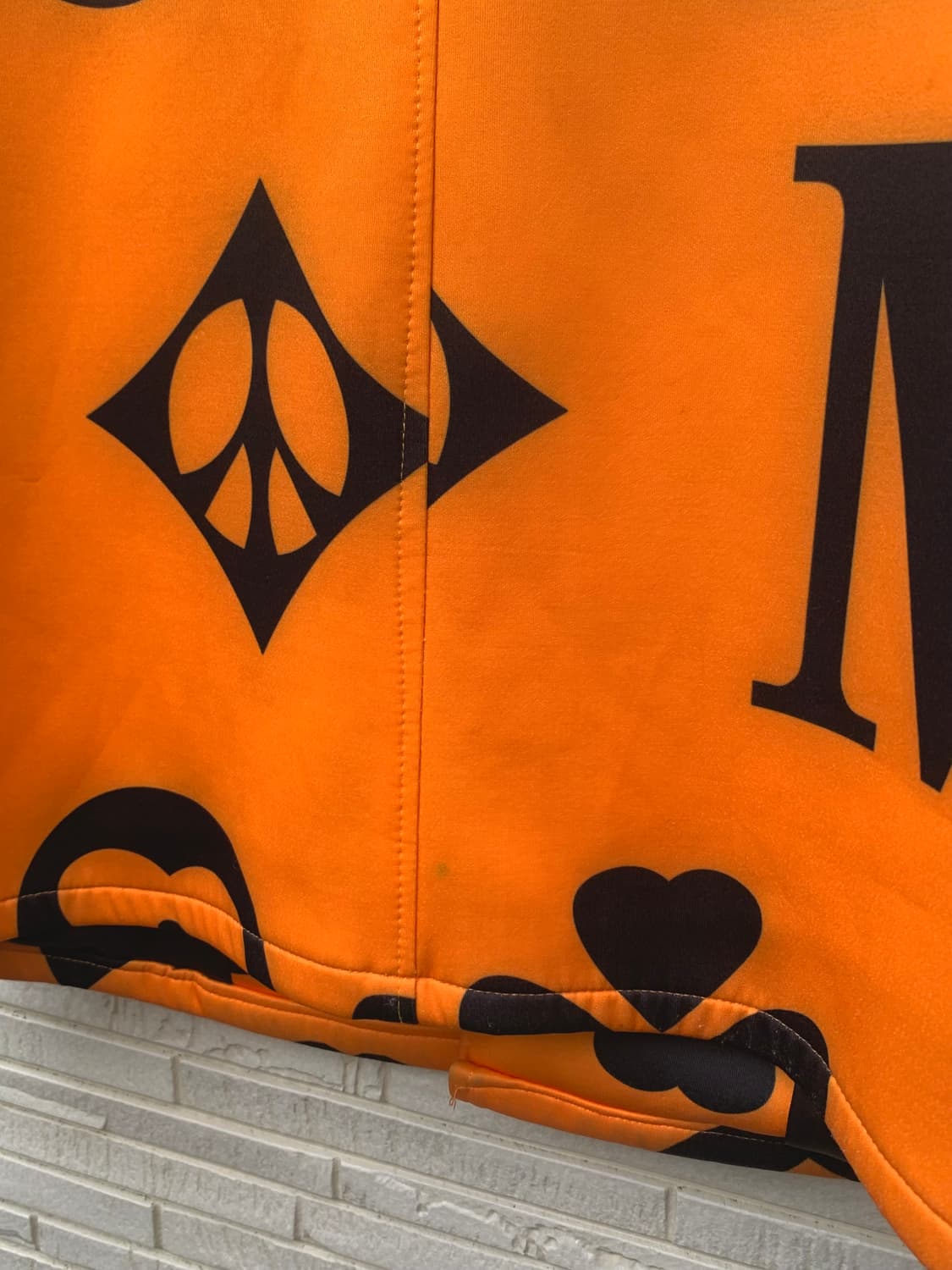 모스키노 패턴 베스트 (orange) 상품이미지5