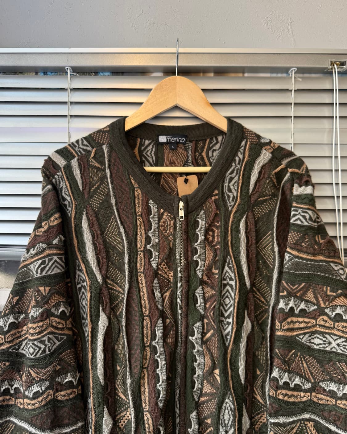 PURELY merino cable cardigan 상품이미지3