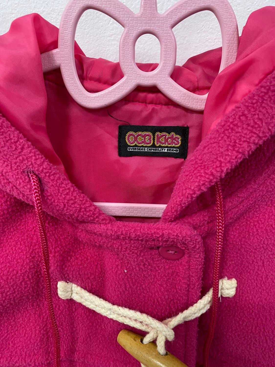 [OCB] 마젠타 핑크 떡볶이 코트 상품이미지6