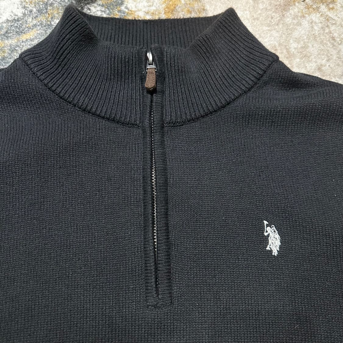 US POLO ASSN 니트 반집업 상품이미지3