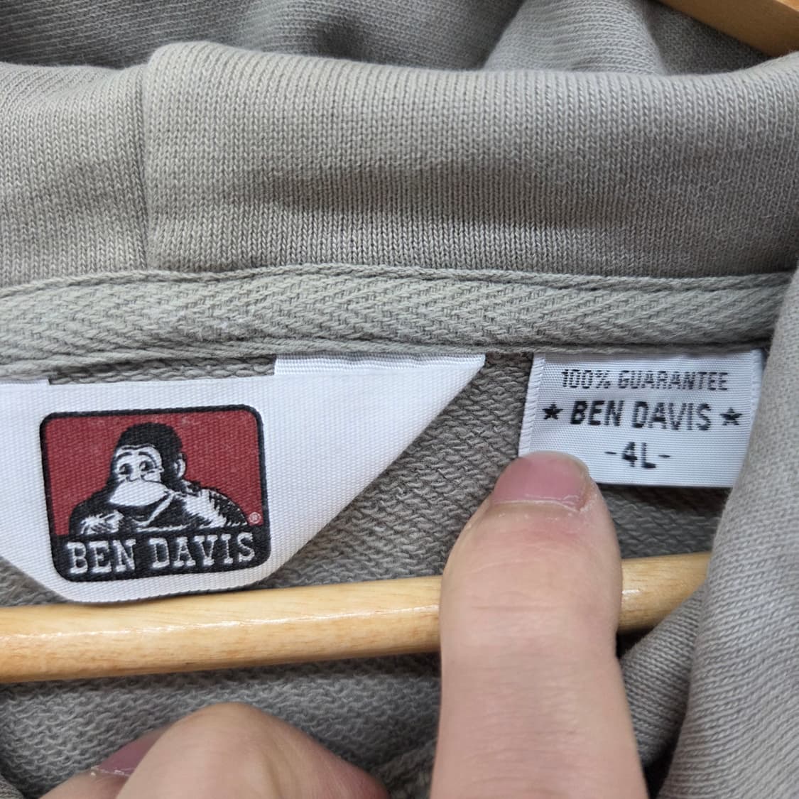 벤 데이비스 후드티 남XXL 상품이미지5