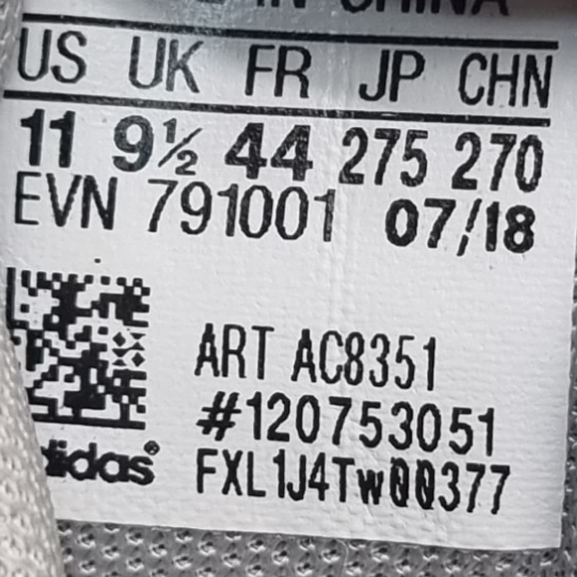 아디다스 아디파워 남성골프화 275 상품이미지6