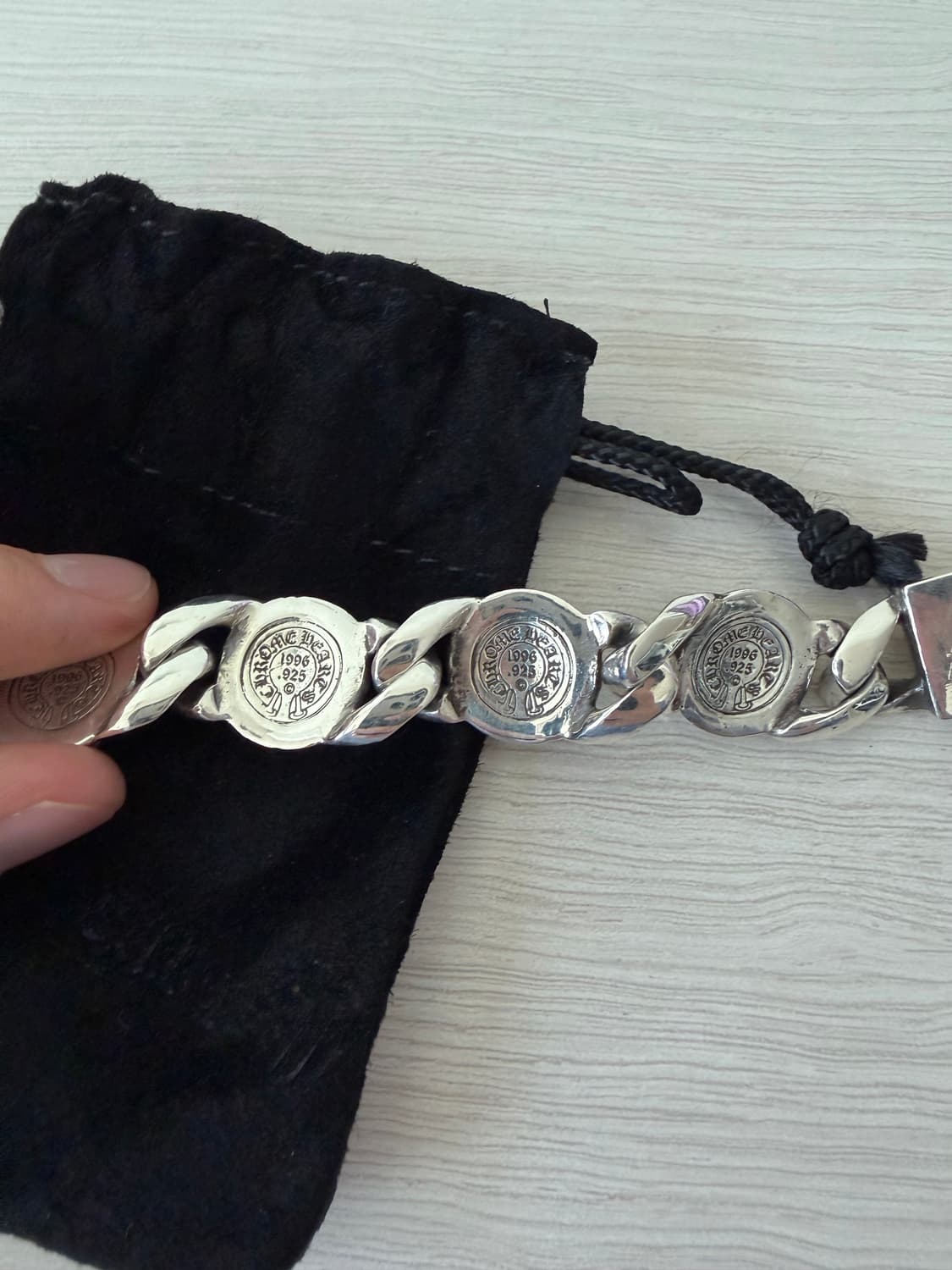 크롬하츠 ch 플러스 링크 팔찌 상품이미지6