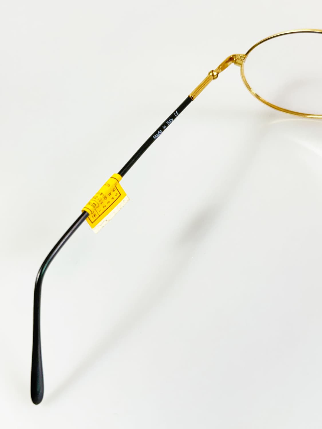 MONTENAPOLEONE 골드 슬림 오벌 메탈 빈티지 안경 상품이미지7