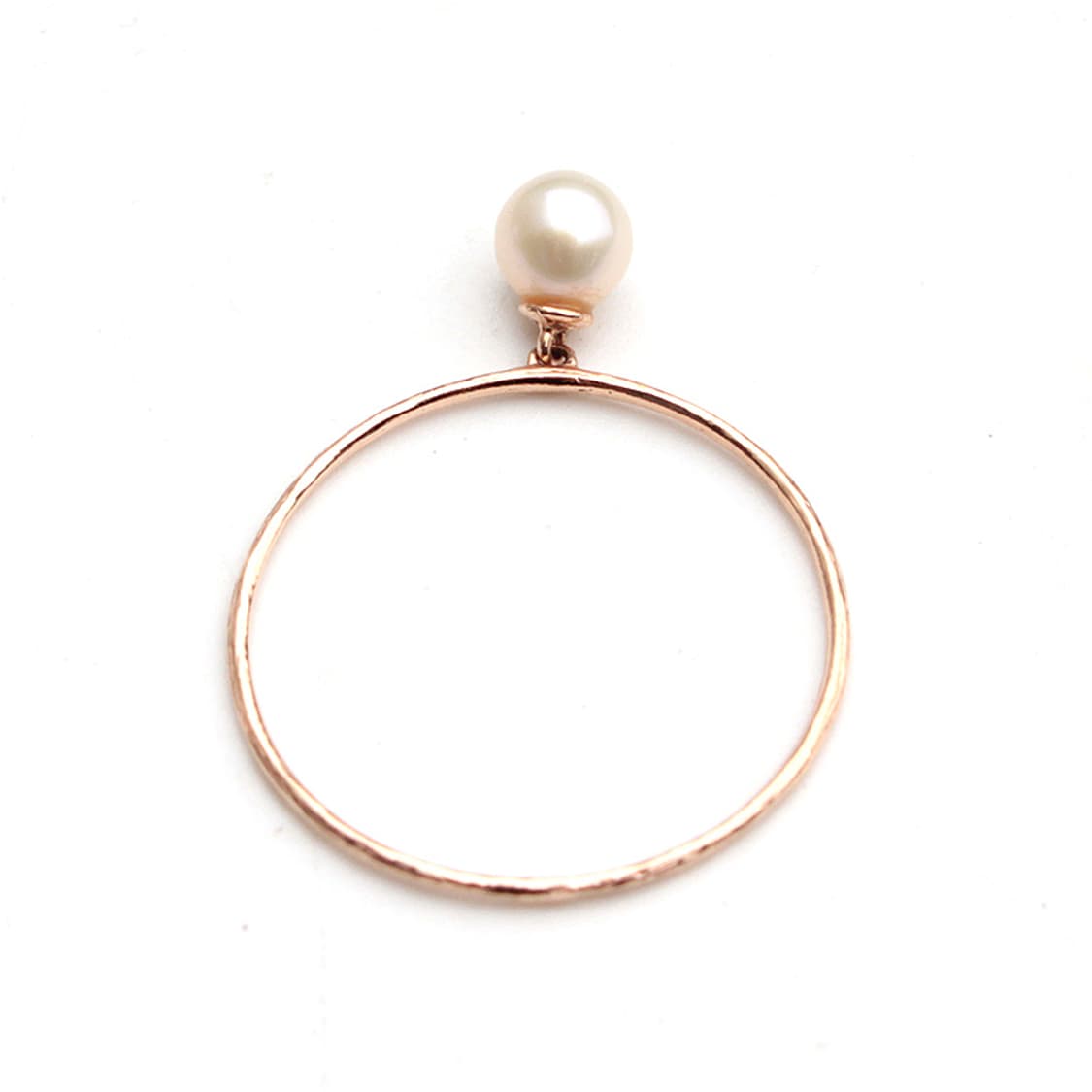 마이크로진주 로즈골드 반지 14호 상품이미지3