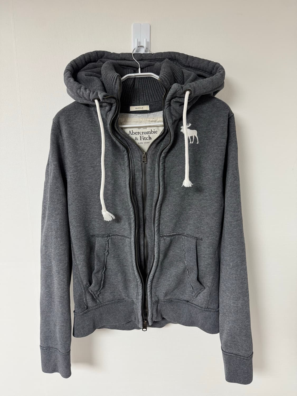 M) 아베크롬비 투 지퍼 후드집업 상품이미지1