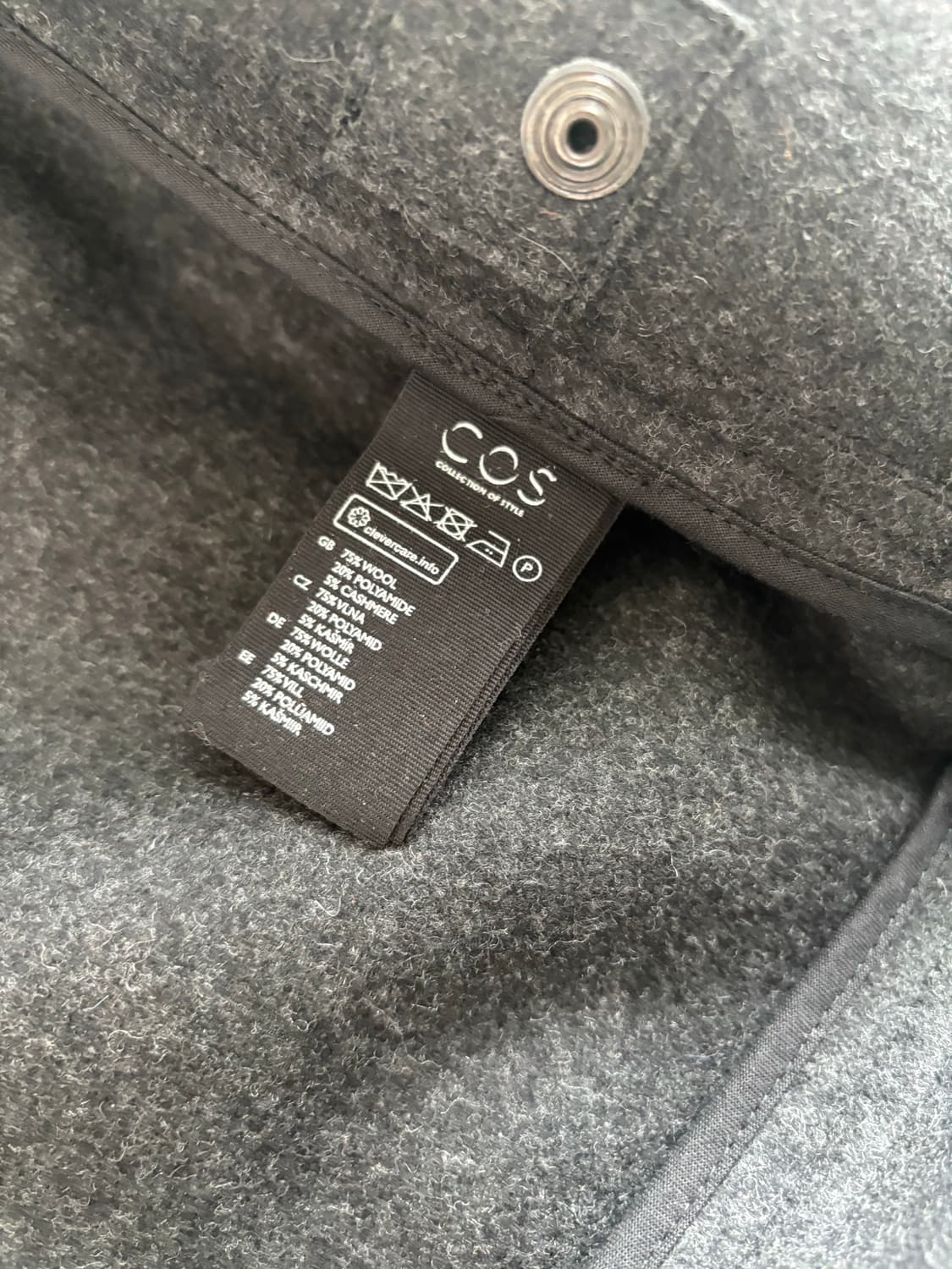 Cos 코스 숏 울 자켓 코스자켓 울자켓 코스울자켓 cos자켓 상품이미지4