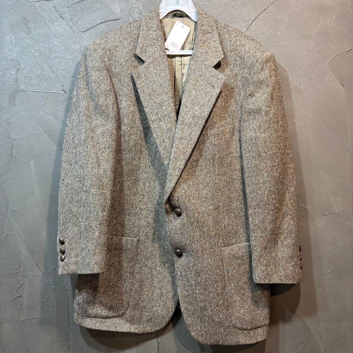 [L] BURBERRY 버버리 헤링본 울 블레이저  상품이미지1