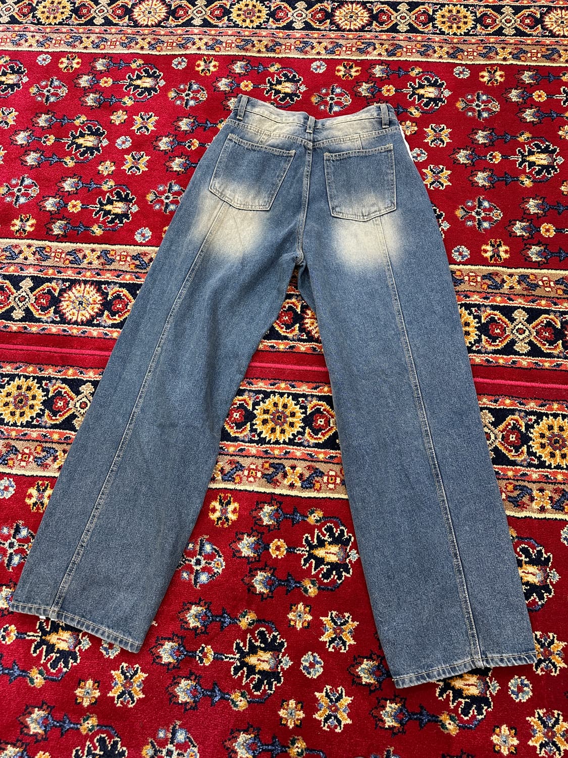 삼선줄 커스텀 데님 팬츠 상품이미지5