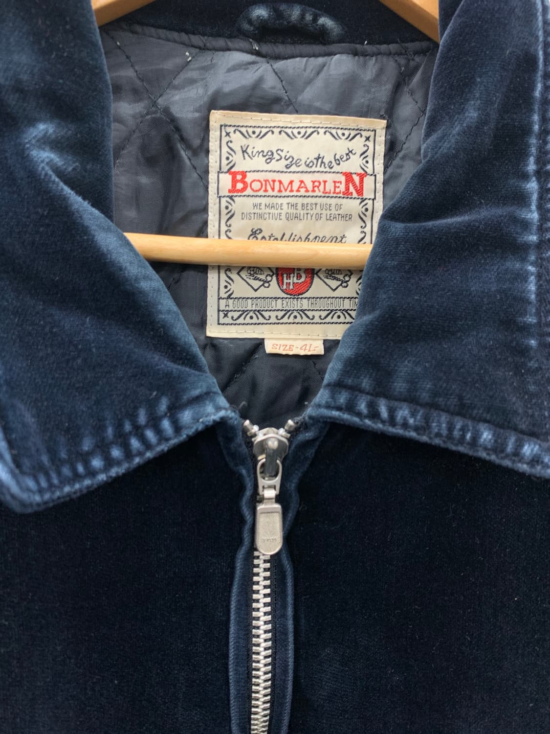 Bonmarlen 스웨이드 봄버 상품이미지8