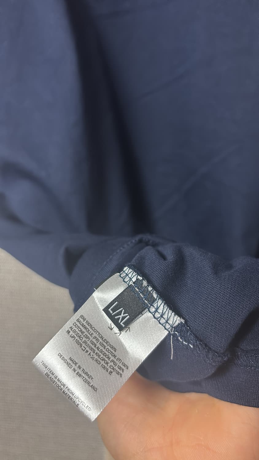 [L/XL]프로토타입스 폴로 셔츠 네이비색 상품이미지4