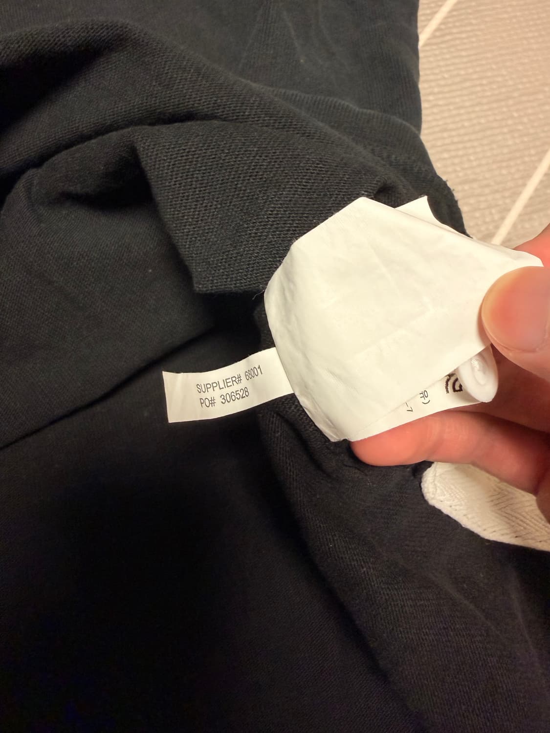 폴로 빅포니 긴팔 럭비티 블랙 상품이미지6