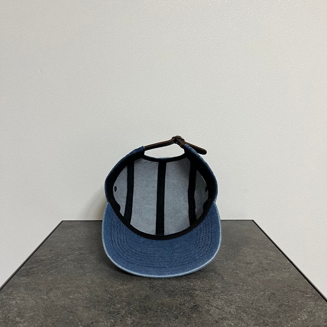 슈프림 워시드 데님 박스로고 캠프캡 모자 상품이미지5