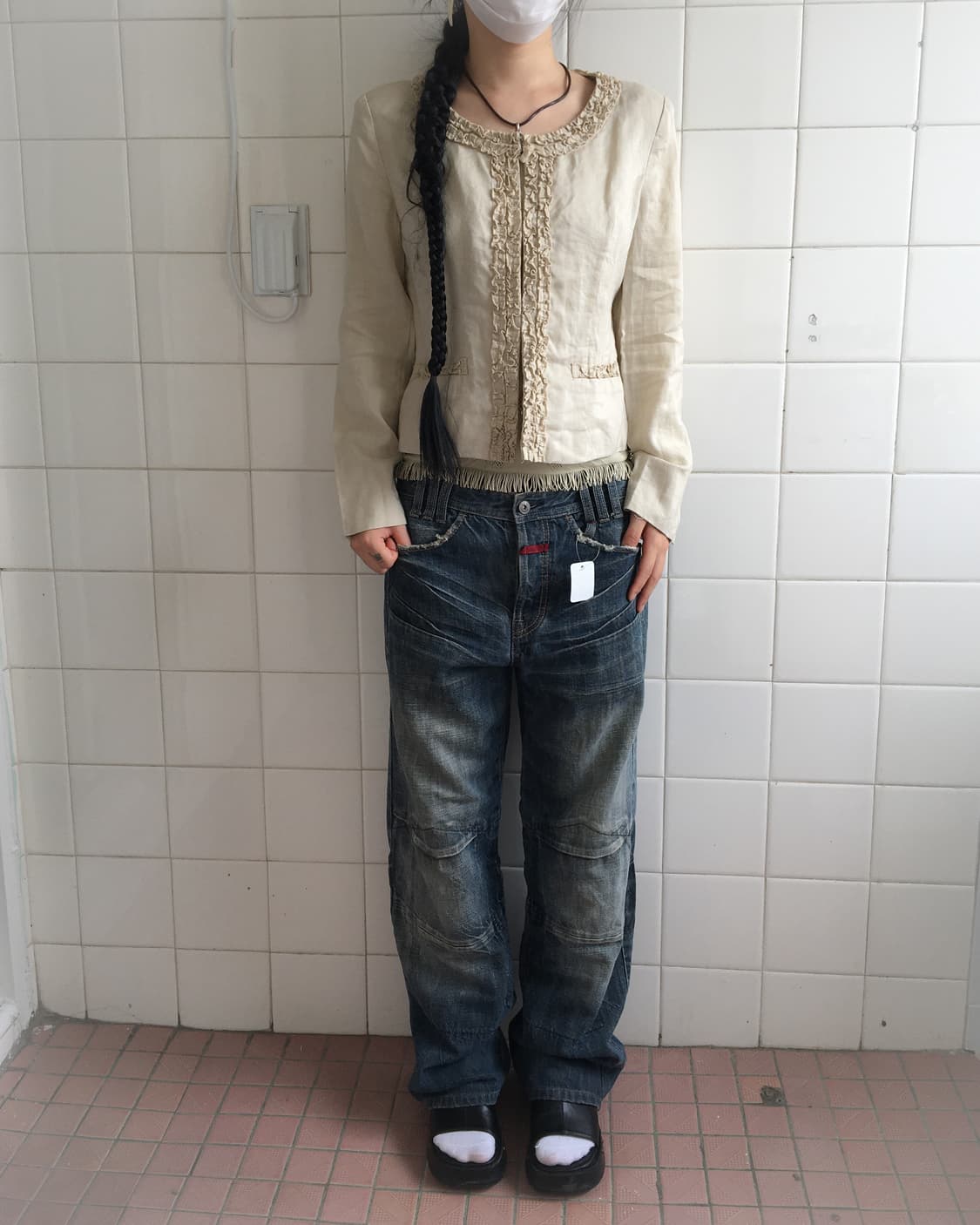 Frill point jacket 상품이미지1