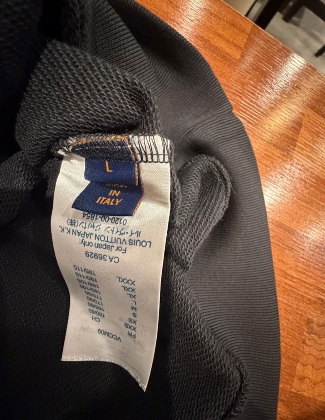 [루이;비통] 새상품 / 후드 / 약 105~110 사이즈 상품이미지4