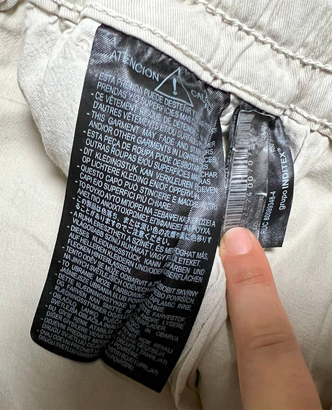 ZARA 자라 남자 반바지 캐주얼 밴딩 스판 XL 34 상품이미지5