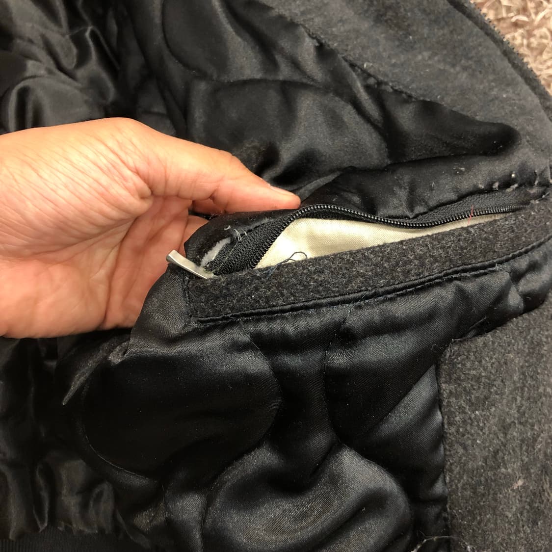 빈티지 블루종 자켓 점퍼 상품이미지5