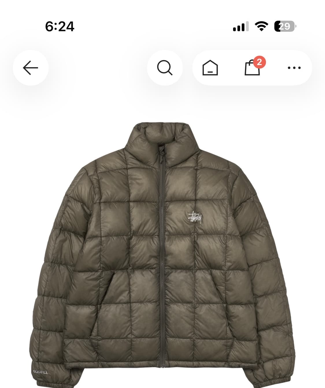 스투시 푸퍼자켓 상품이미지1