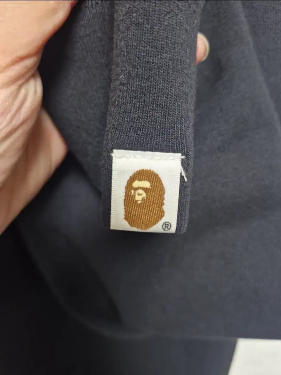 베이프 샤크후드 블랙 L 상품이미지8