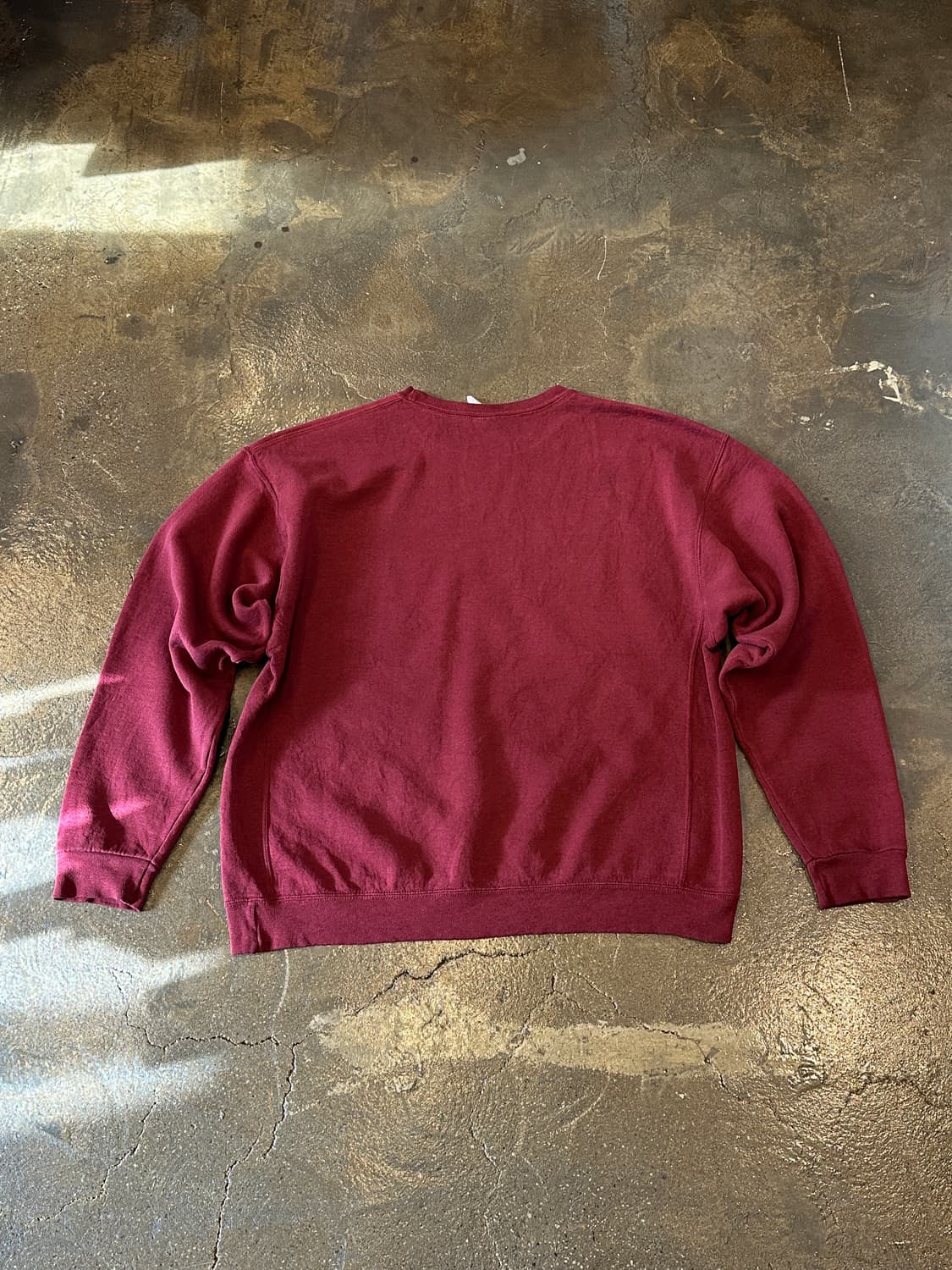 90s Russell Athletic 맨투맨 버건디  XL 상품이미지2