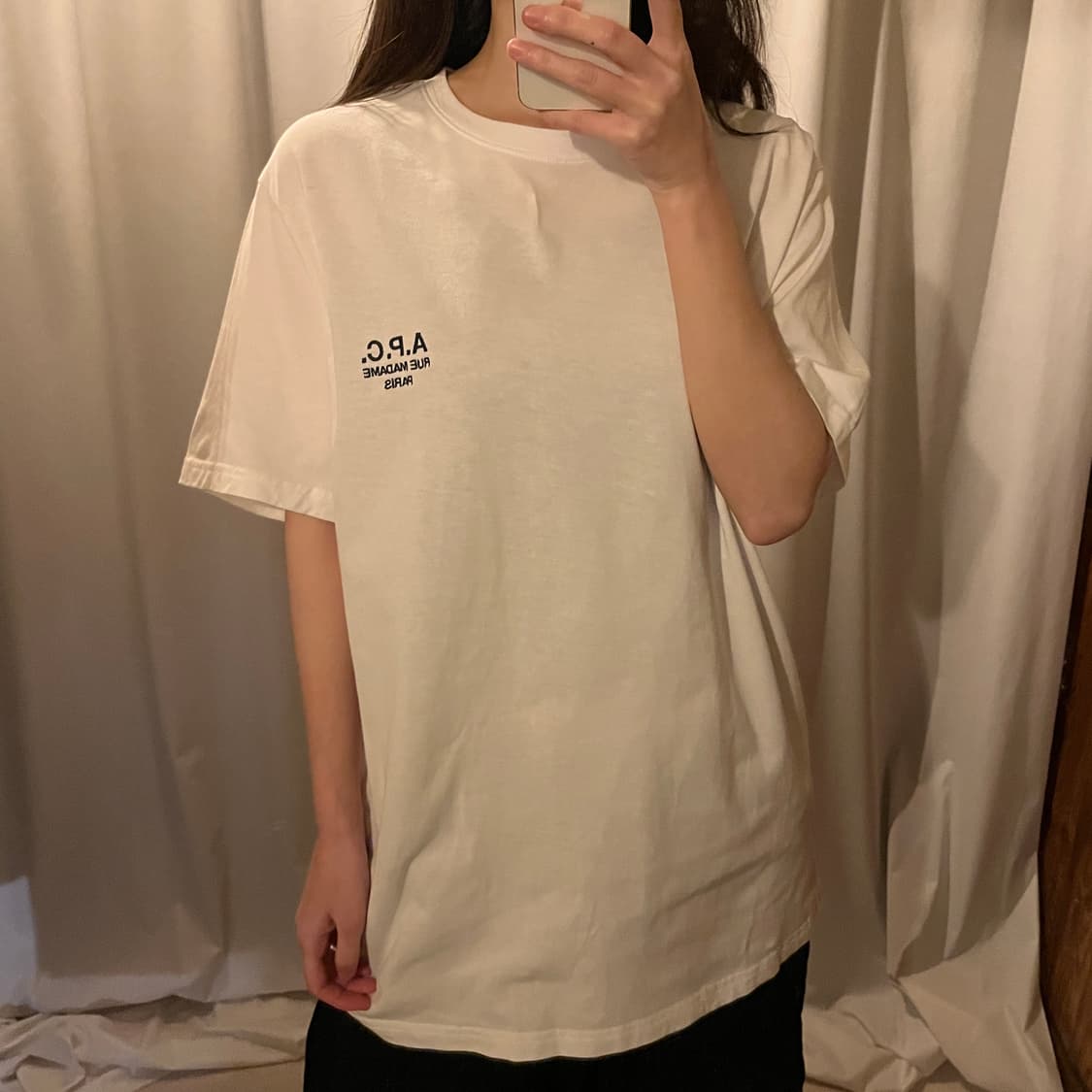 아페쎄 라운드 반팔티 상품이미지2