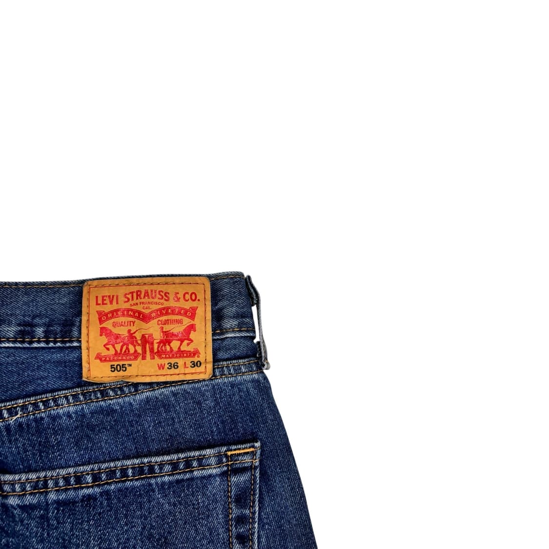 리바이스 505 데님 팬츠 상품이미지5