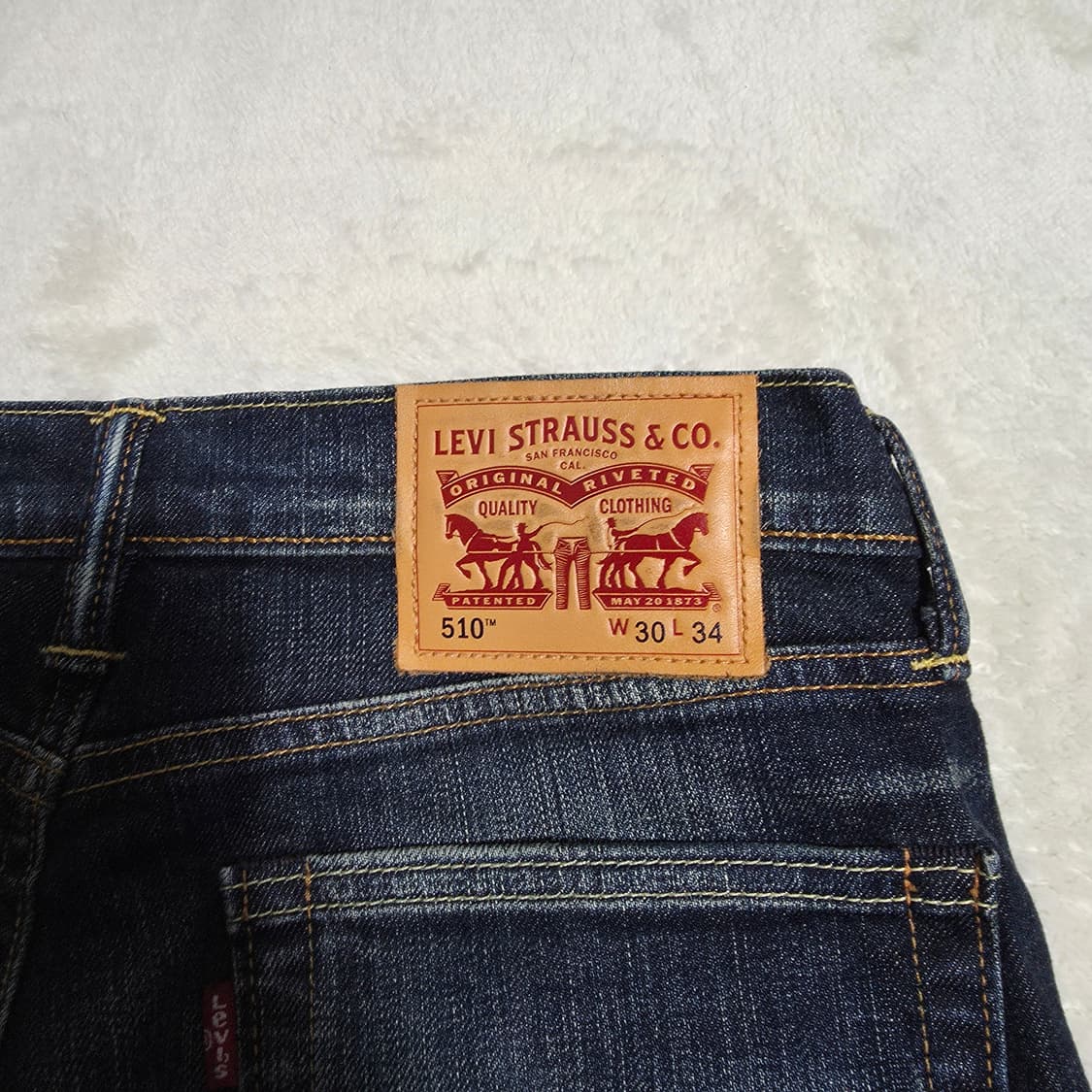 (30)리바이스 510 스키니 데님 팬츠 상품이미지4