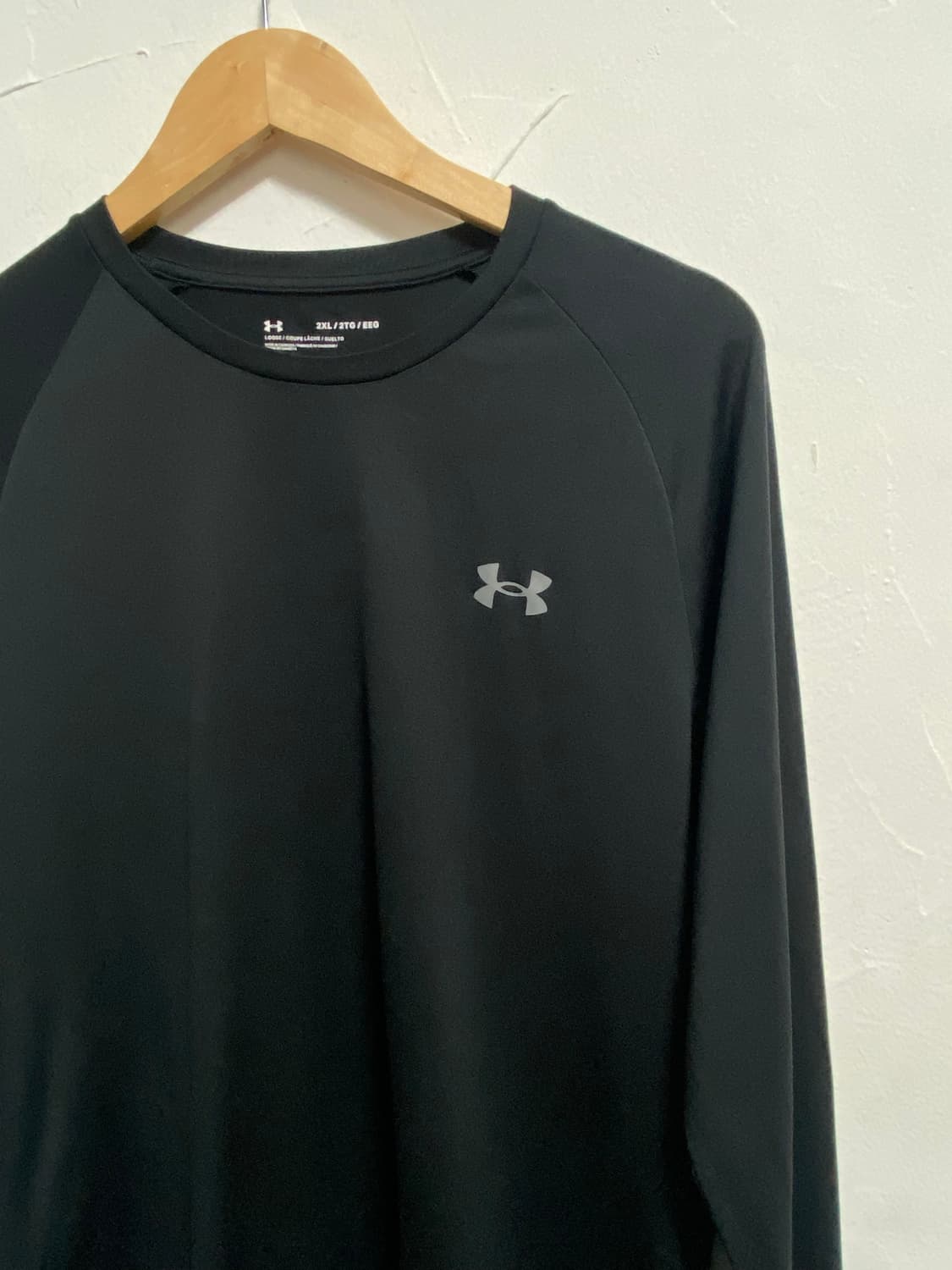 언더아머 기능성 로고 블랙 2XL 상품이미지2