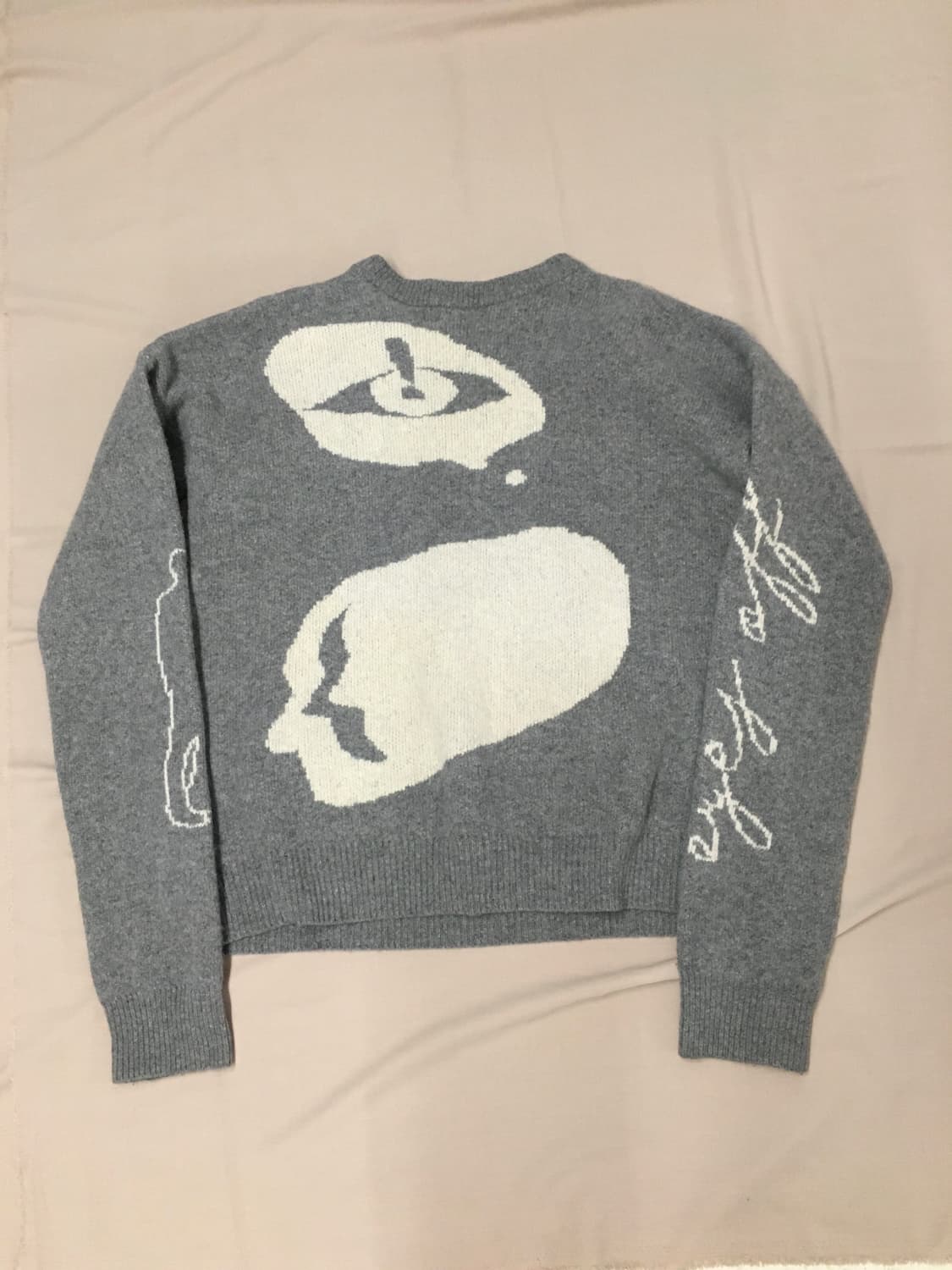 급처 토니웩 오버사이즈 그래픽 니트 상품이미지1