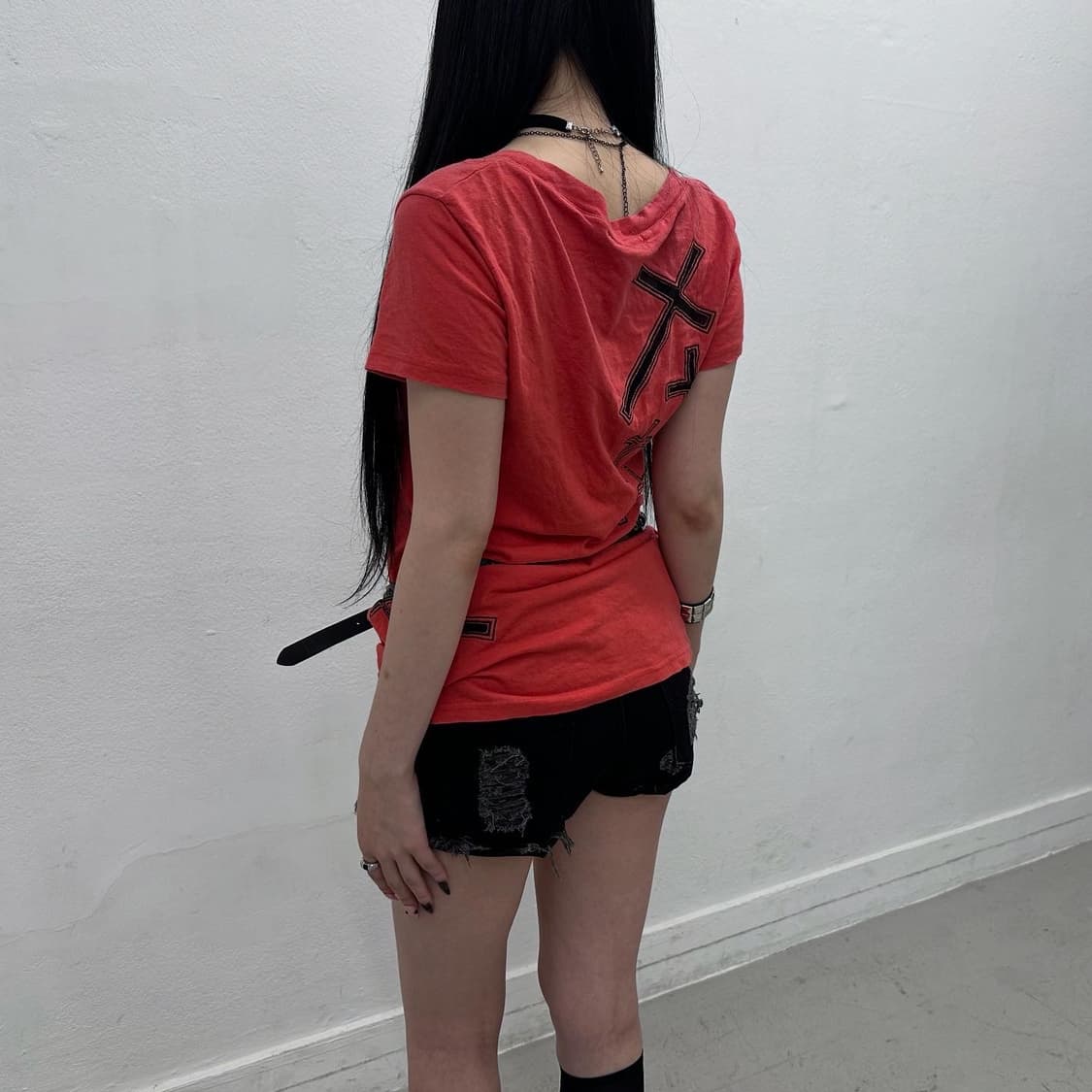 ghost of Harlem skull short sleeve  상품이미지3