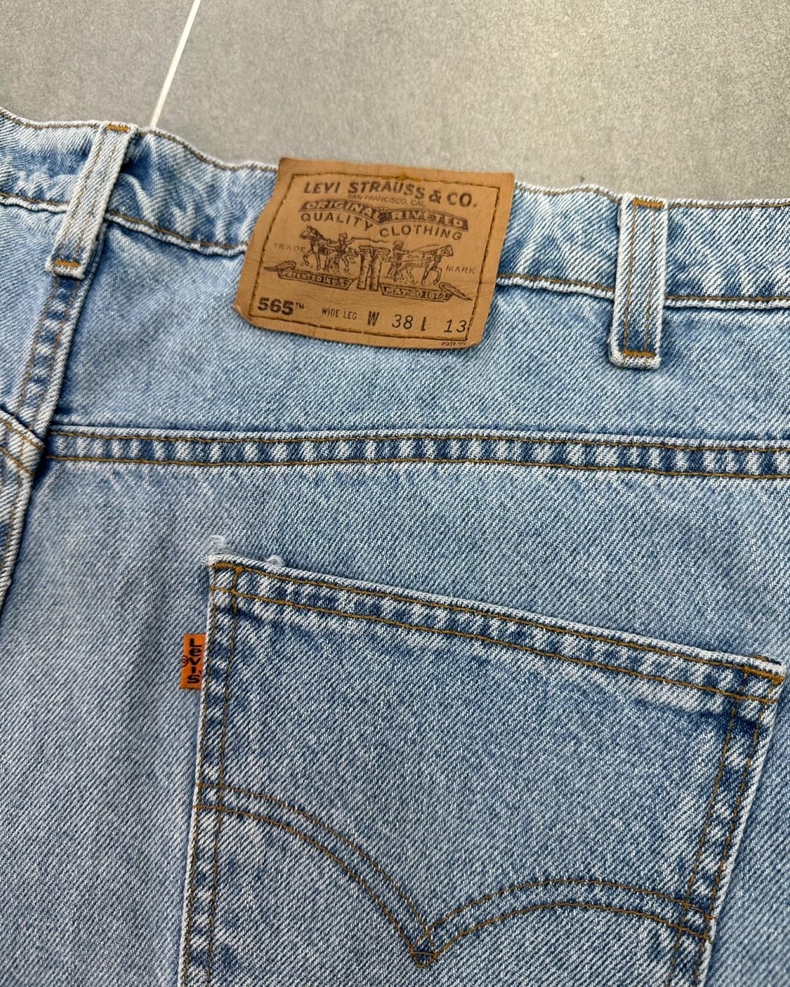 (허단49)90'S 리바이스 565 오렌지탭-M826 상품이미지5