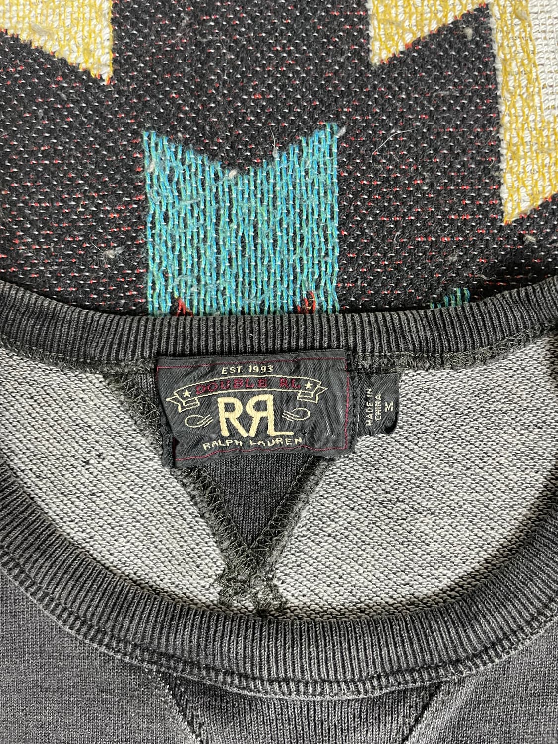 RRL 블랙 스웻셔츠(M) 상품이미지2