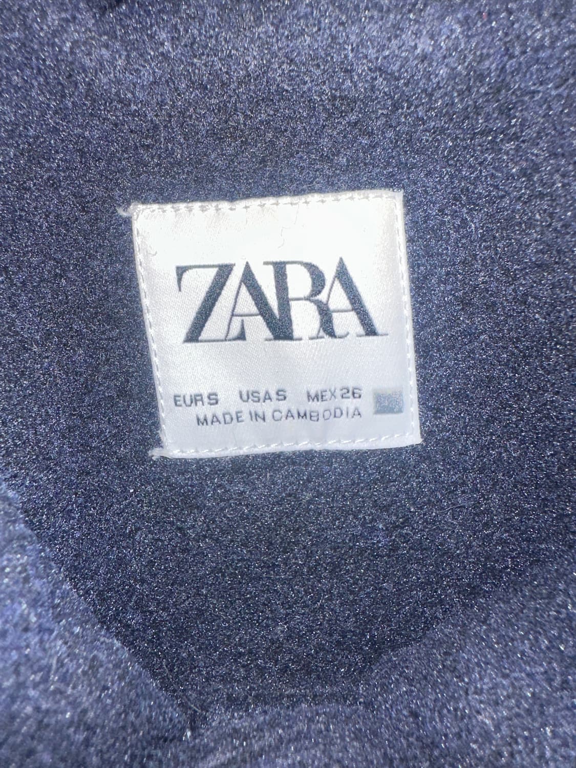 자라 네이비 자켓 상품이미지2