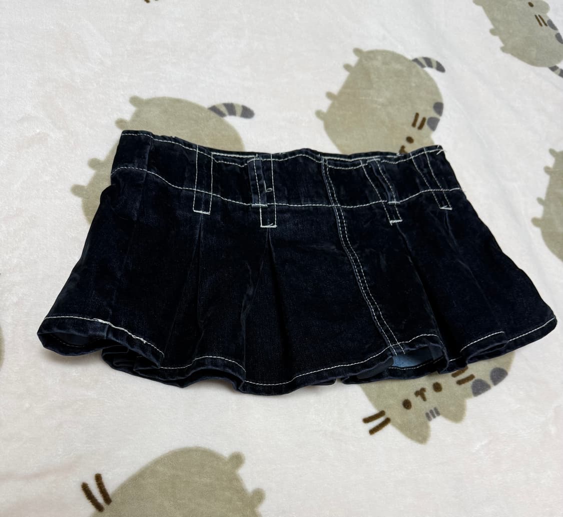 로우라이즈 미니 스커트 상품이미지1