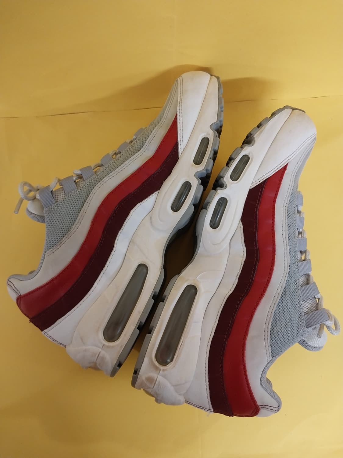 남성 나이키 에어맥스 95 퓨어레드 운동화 (270) 상품이미지7