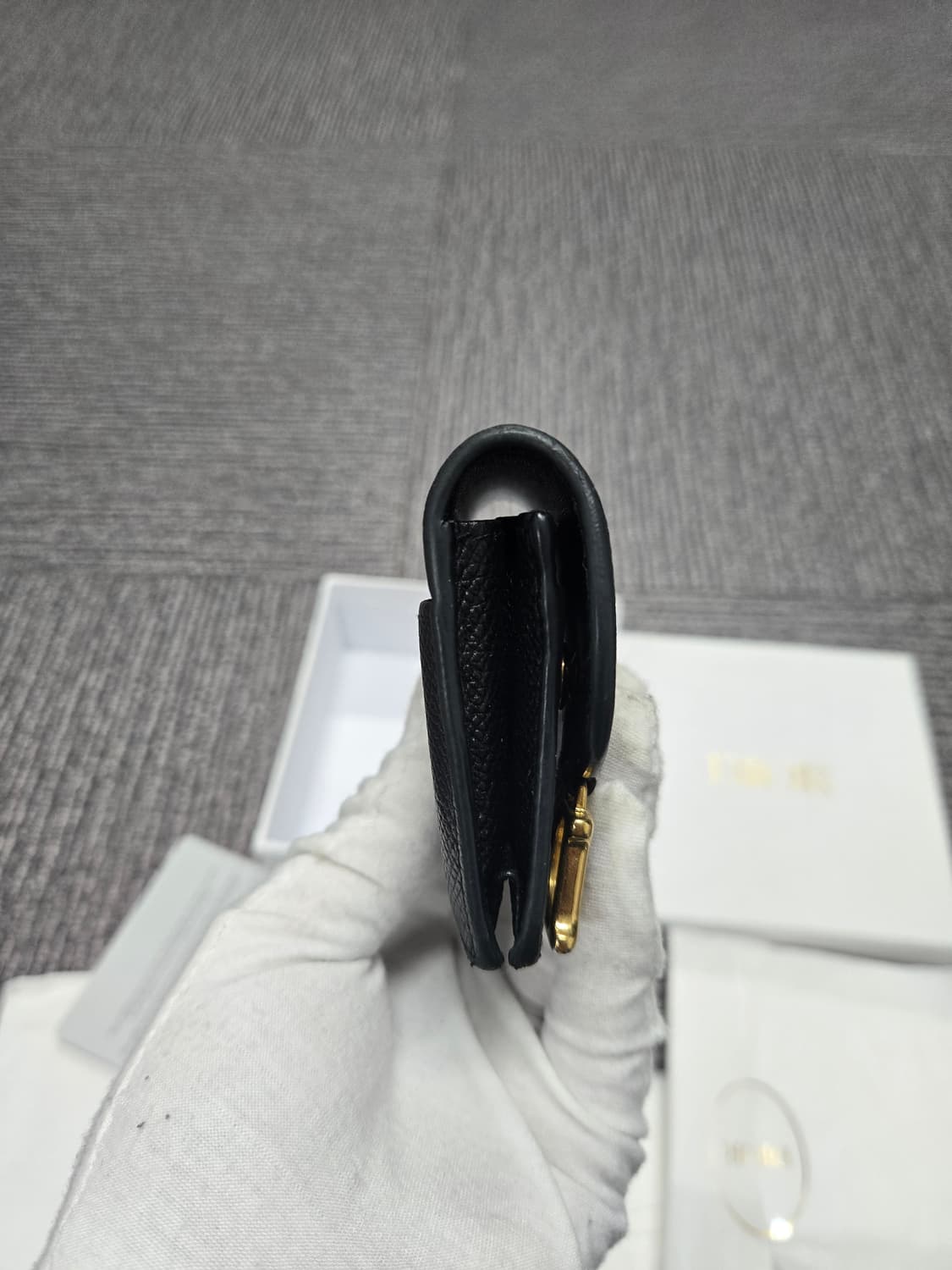 [특가][정품] 디올 래더 새들 카드지갑 상품이미지4