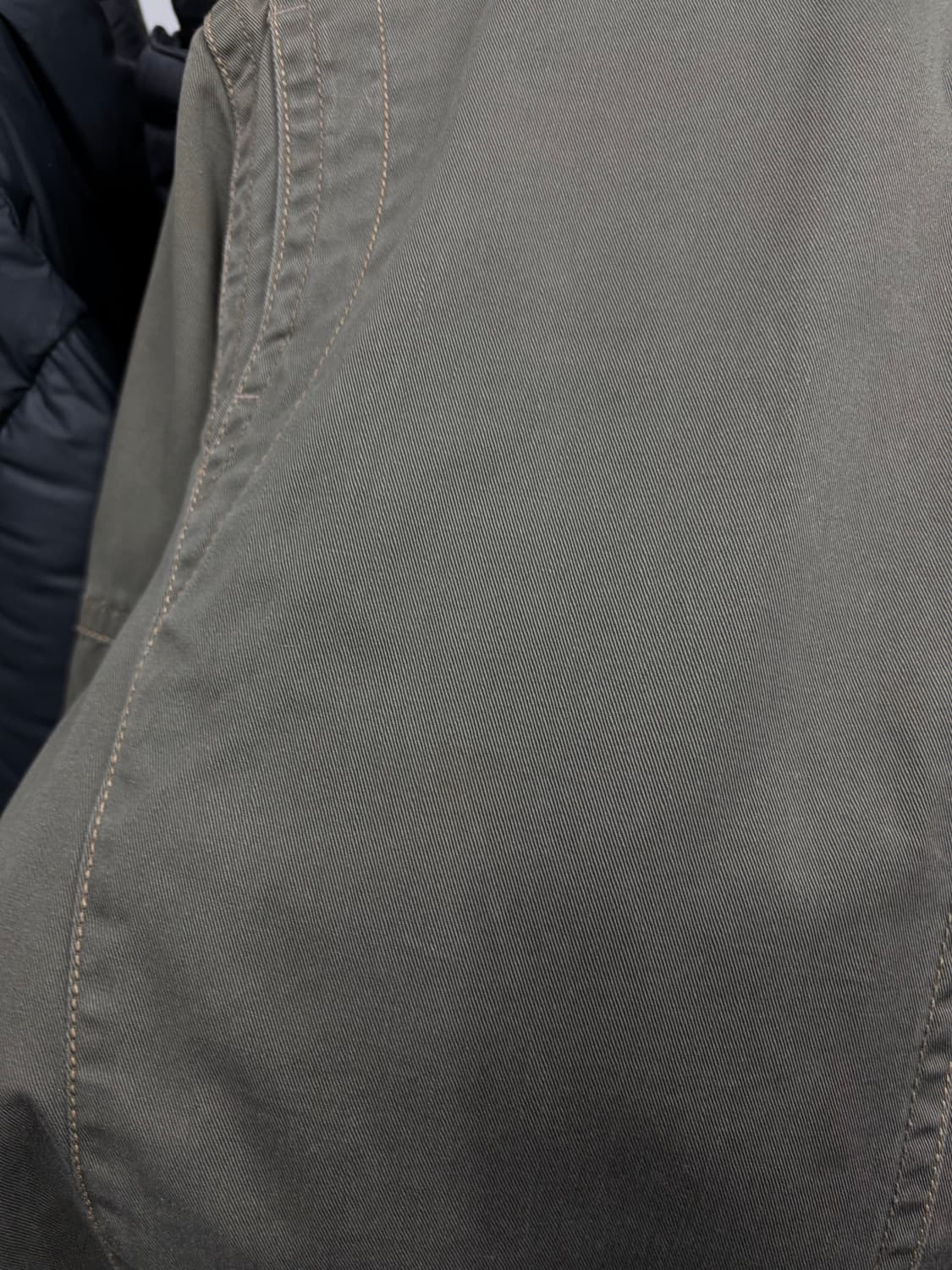 VTG 넥버클 그런지 카키 자켓 상품이미지7