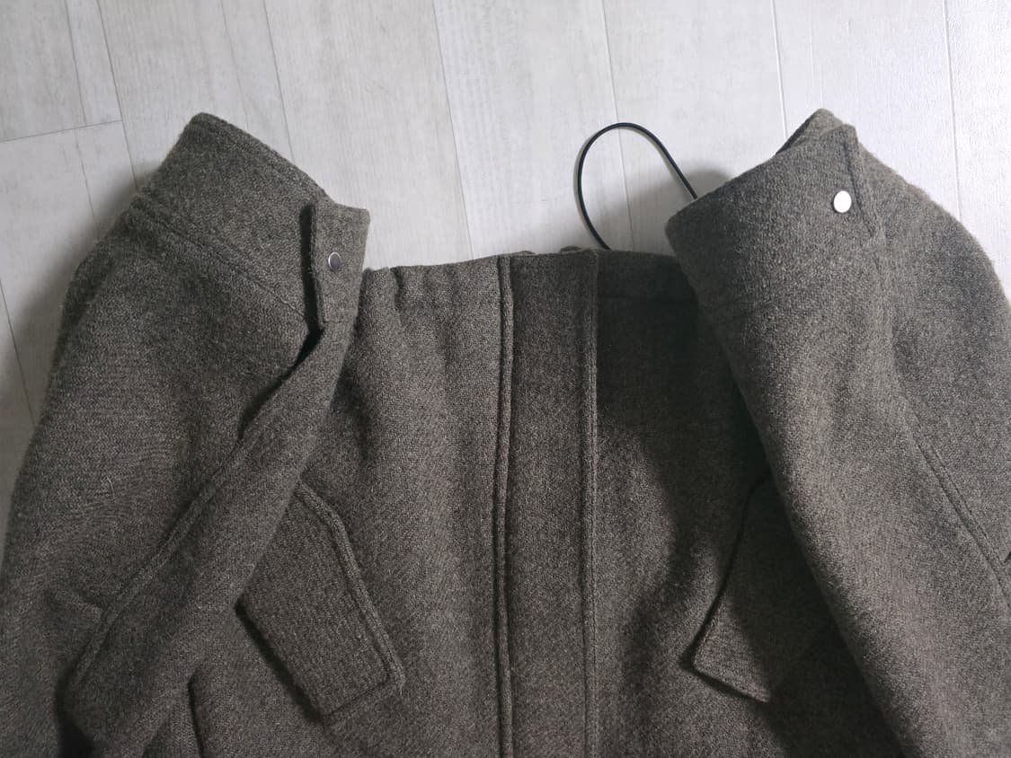 포커페이스 해리스 트위드 오버사이즈 블루종 46 상품이미지3