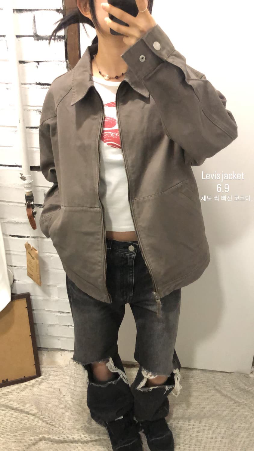 리바이스 뮤트브라운 자켓 상품이미지1