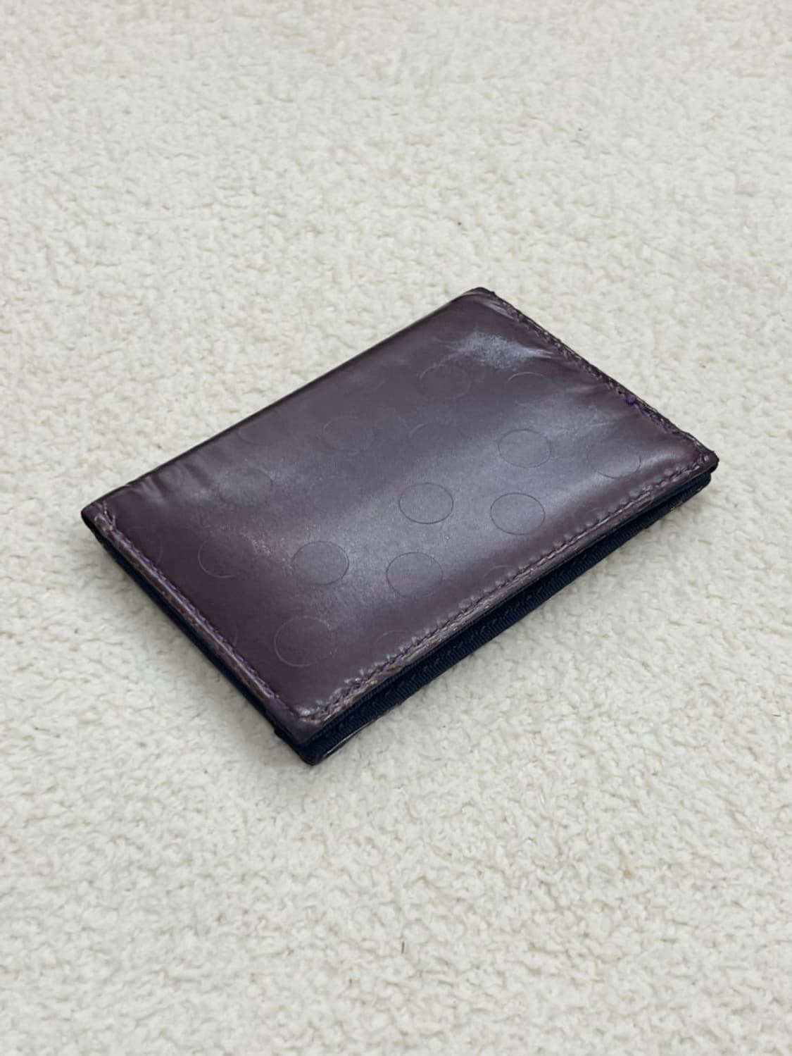 포터 도트 카드지갑 퍼플 상품이미지10