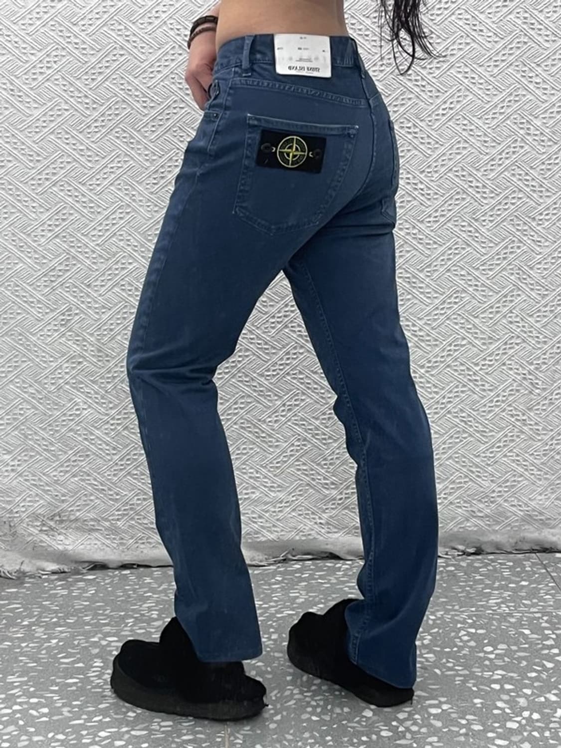 스톤아일랜드 빈티지 포켓패치 스트레이트 면바지 31인치 C07146 상품이미지1