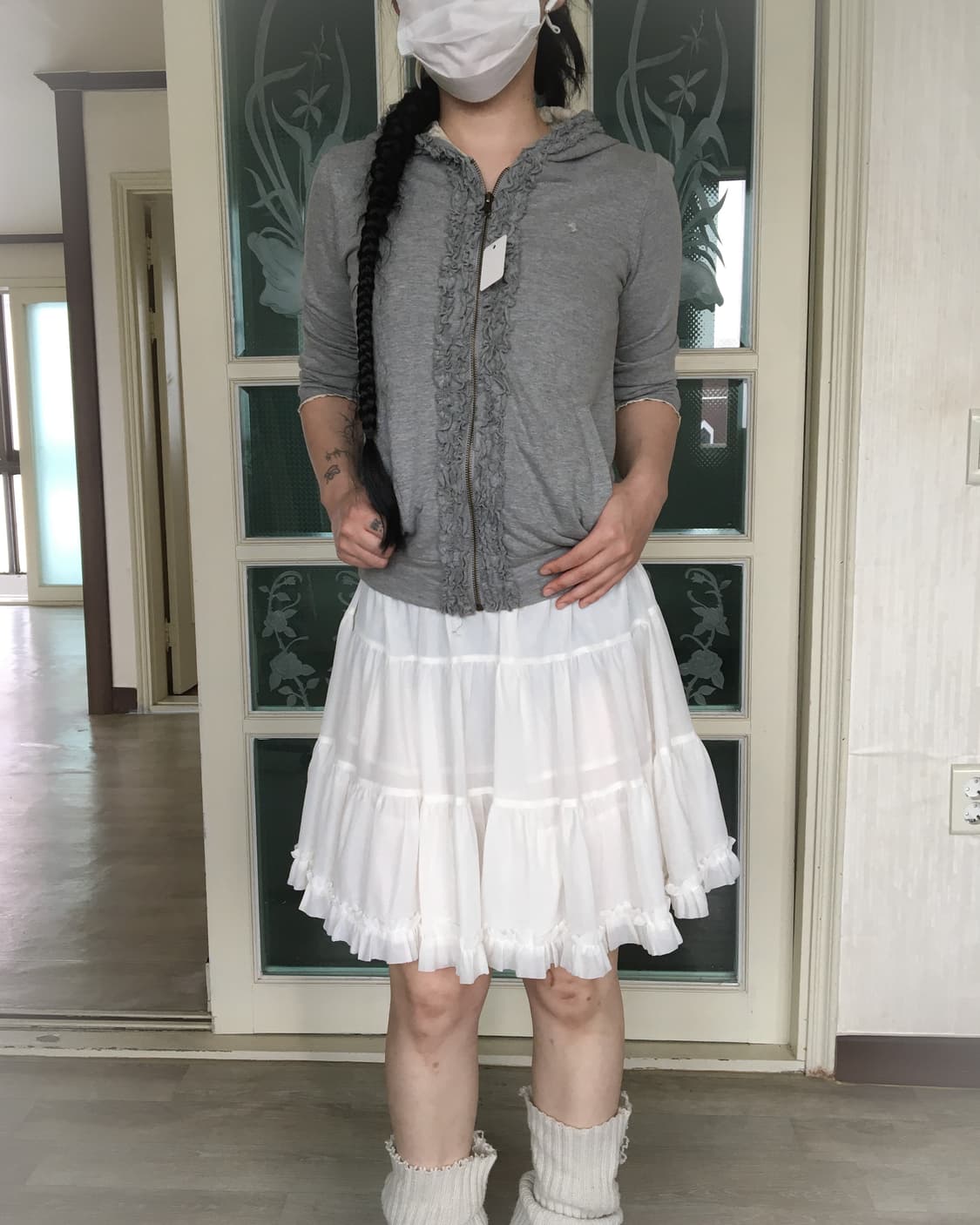 White layer mini skirt 상품이미지5