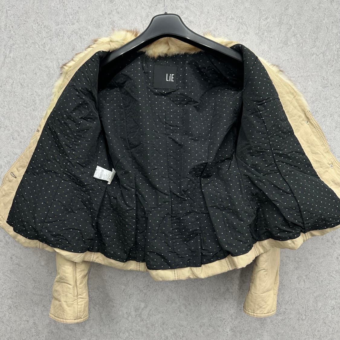 85 여자 y2k 여자 카라 퍼 자켓 상품이미지3