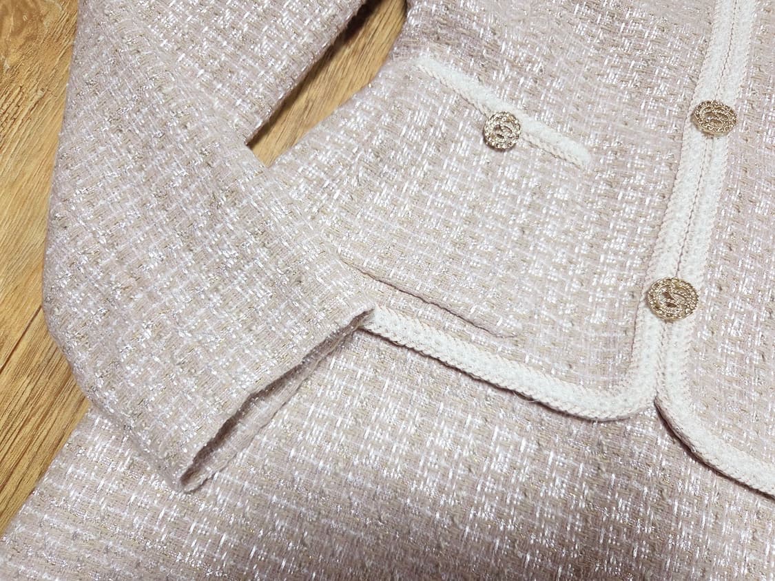 라인(LINE) 트위드원피스 55 새상품 상품이미지7