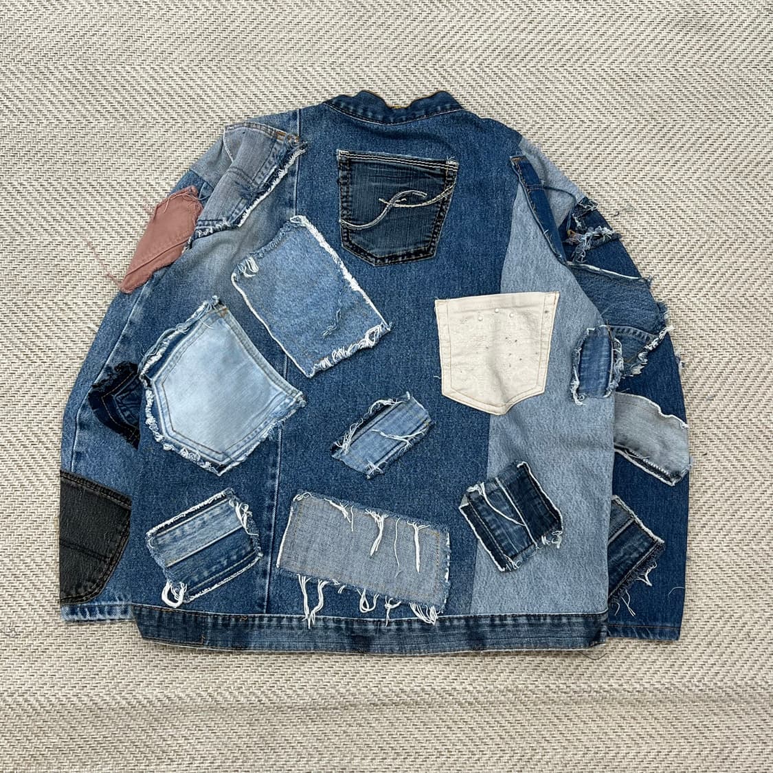 커스텀 큐빅 포켓 데님 자켓 r3138 상품이미지2