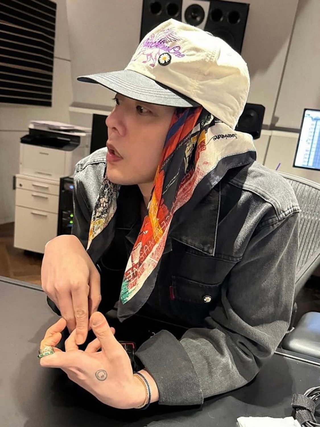 피스마이너스원 X 주피터 F&F 퍼플 볼캡 상품이미지8