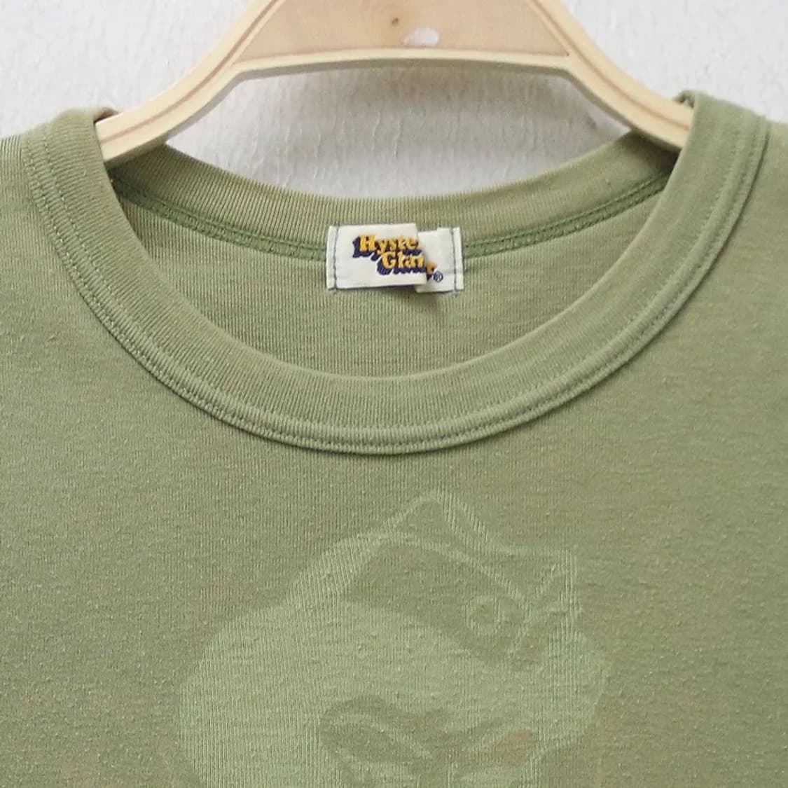 HYSTERIC GLAMOUR green vintage top 상품이미지5