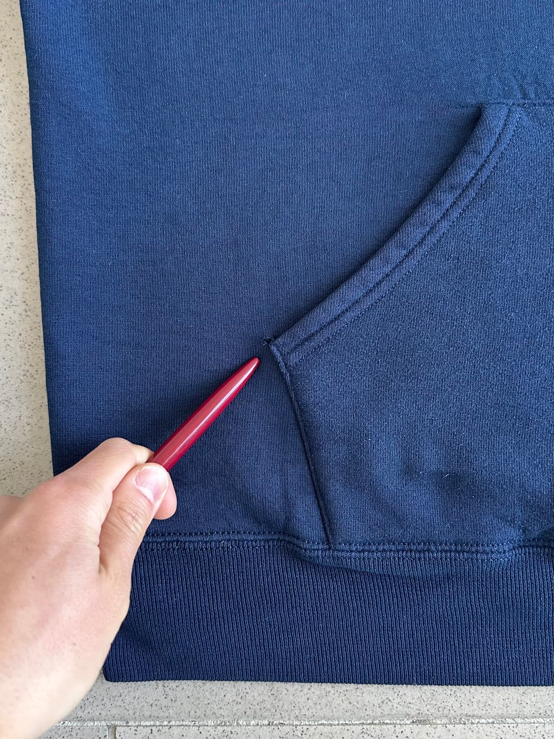 90s 빈티지 러셀 후드 네이비 L USA 상품이미지6